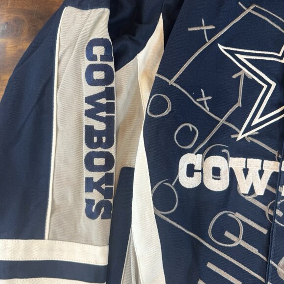 Vintage Rare Y2K Dallas Cowboys Jacket Small - Picture 7 of 10